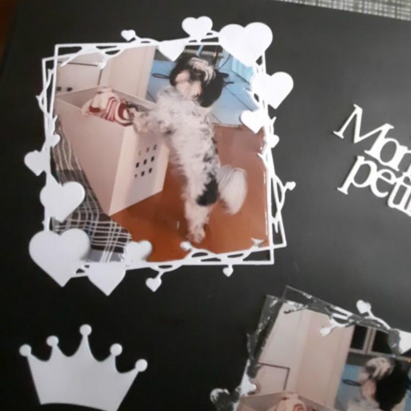 Love Box Frame Metal Cutting Dies Hearts Stencils For Scrapbooking/photo Album Decorative Embossing Paper Cards