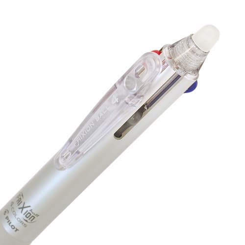 Pilot 4-color Ballpoint Pen Frixion Ball 4 Slim 0.38mm [Gradient Silver] LKFB-80U