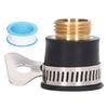 Faucet Tap Connector Adapter Universal Garden Kitchen Water Hose Pipe Quick Joint 1 2in