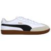 Puma 9-T Удобные Универсальные Прочные Низкие Кеды Мужские Кроссовки Белые Черные 398174-11