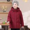 Ronghua 2025 New Collection Mid-length Down Jacket for Senior Women