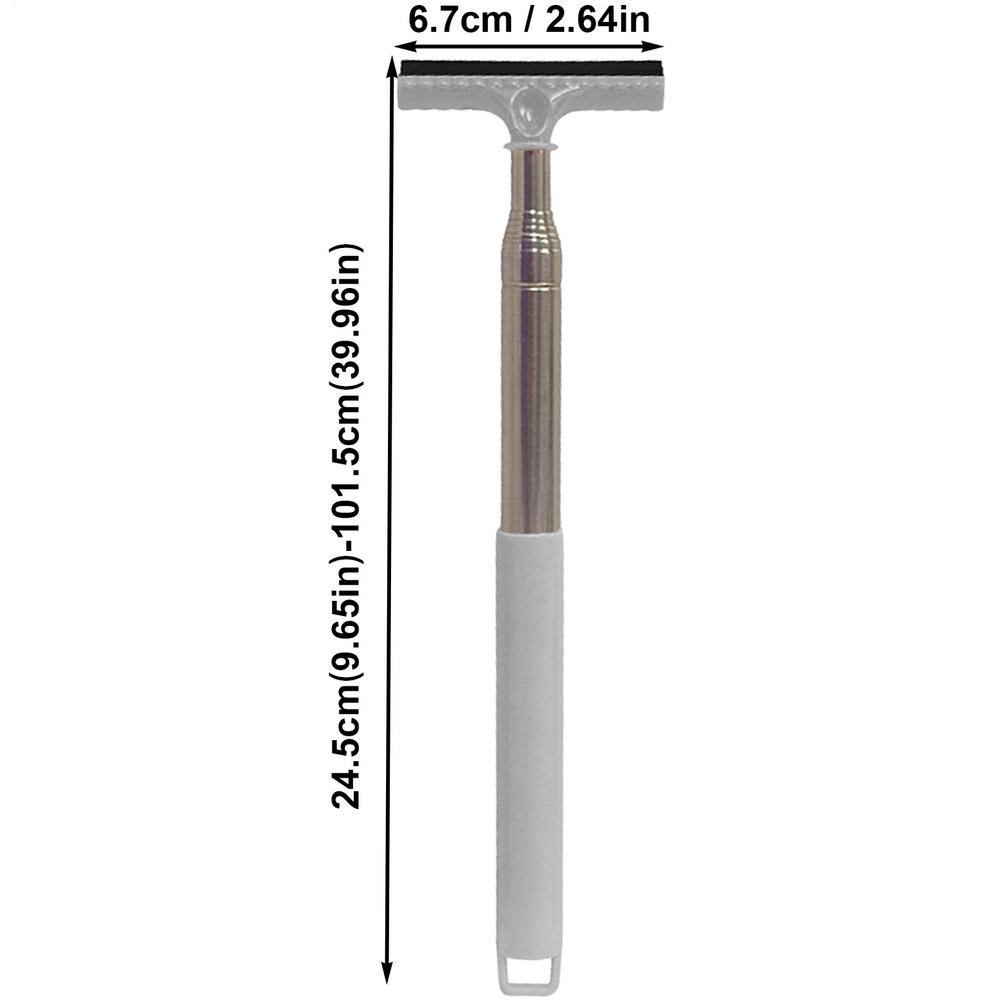 Скребок для стекла автомобиля с удобной ручкой, компактный, выдвижной, для автодома, грузовика, легкового автомобиля, пикапа