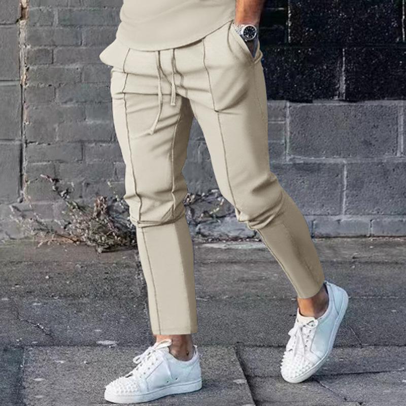 Men's Sports Casual Trousers High-Street Trousers Slim-Fit Trousers Men's Casual Trousers