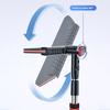 Раздвижная лопата для снега с пенопластовой рукояткой, скребками для льда и щеткой для снега для автомобиля