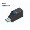 USB 3-Port Direct Plug Splitter: 2.0 + 3.0 Portable Mini Hub