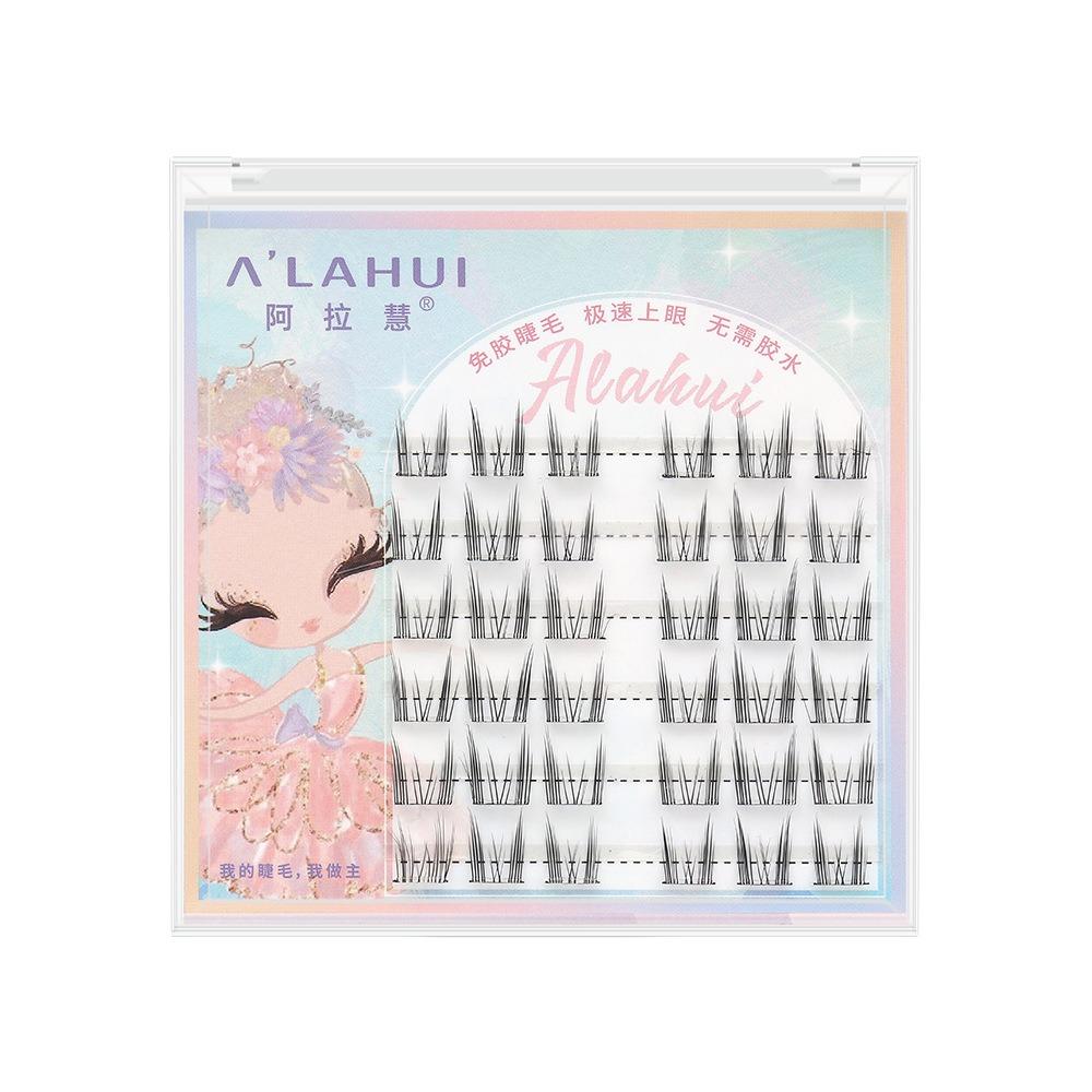 Сладкие клейкие накладные ресницы DIY накладные ресницы кластеры без клея накладные ресницы макияж инструмент