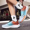 Carbon Board Running Shoes Men's Summer Fly-woven Mesh Breathable and Comfortable Sports and Leisure Shoes Ultra-light Shock-absorbing High-elastic