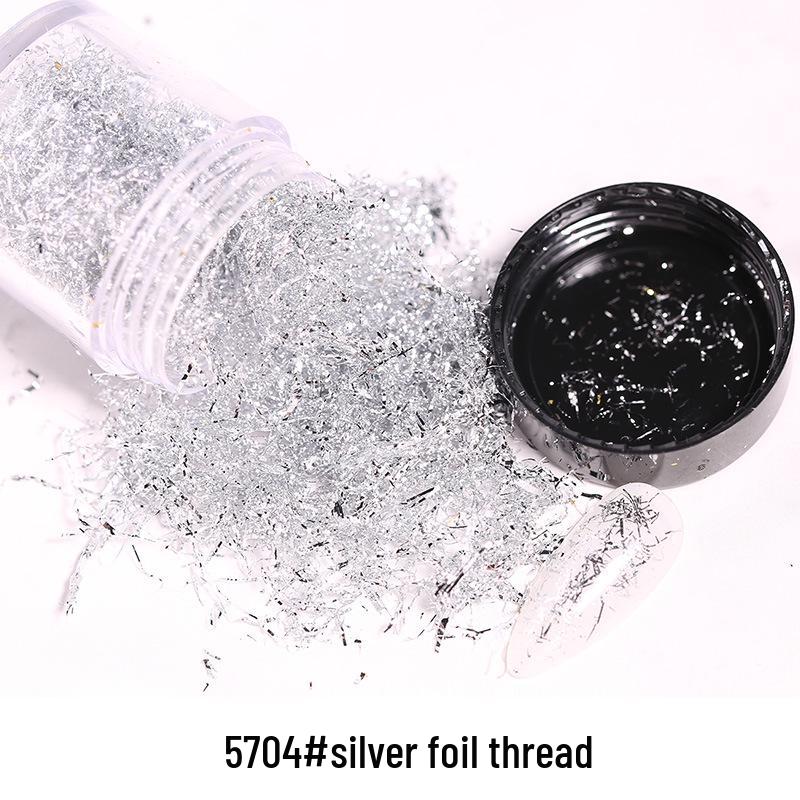 Японская золотая и серебряная фольга для нейл-арта: Самодельные гелевые патчи для фототерапии и дизайна ювелирных изделий