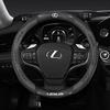Автомобильная крышка рулевого колеса из углеродного волокна и кожи для Lexus F Sport ES200 ES300 RX300 LS500h GS300 IS300 CT200h NX300 UX300 LX570 GX