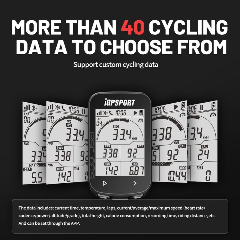iGPSPORT BSC100S 100S GPS Enabled Bike Bicycle Computer Road MTB Wireless Speedometer Odometer