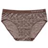 Women's Seamless Panties Ammonia Breathable Briefs Lace Pattern Low Waist Underwear Ladies Comfortable Triangle Panty