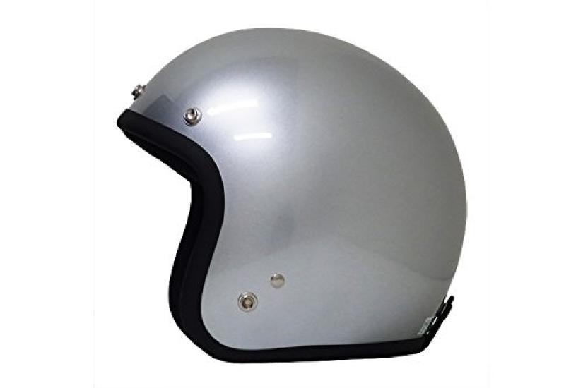 Bike Parts Center Bike Helmet Jet Silver 7505 FREE Circumference (Head 57cm~60cm)