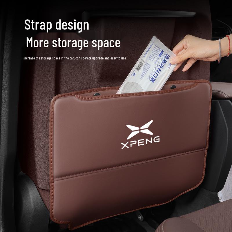 Interior Decoration Supplies for Xpeng P7, P5, G3i/G9: Rear Seat Kick Mats