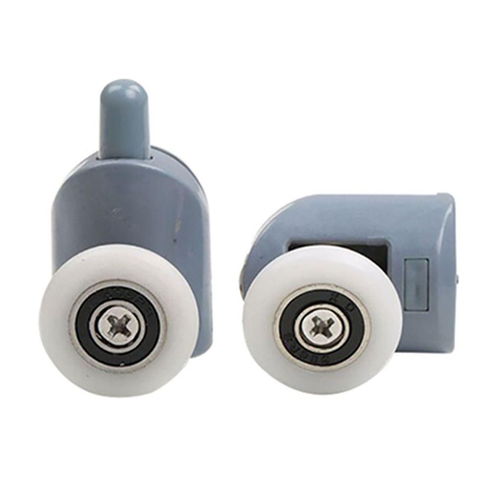 4Pairs Fastener Hardware Shower Door Roller 23mm 25mm Sliding Door Pulley Durable Runner Wheels