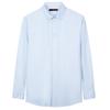 TRIES Men's Striped Lyocell Blend Long-Sleeve Shirt