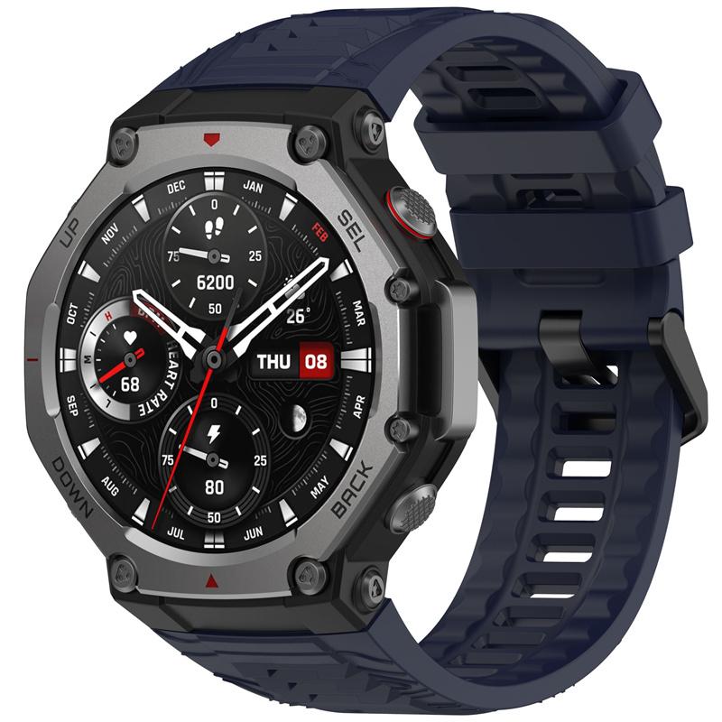 Силиконовый ремешок для часов Amazfit T-REX3, мягкий ремешок для умных часов, спортивный браслет, ремешок для Amazfit T-REX3, аксессуары