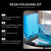 Professional Resin Polishing Set Polish Compound Sandings Sponges Scrapers For DIY Craft Projects And Surfaces Refinishing