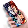 Силиконовый чехол для телефона с аниме Demon Slayer tanjiro для Xiaomi Redmi Note 11 10 9 8 Pro 11T 10T 10S 9S 8T 9 9A 9C 9T черный мягкий чехол