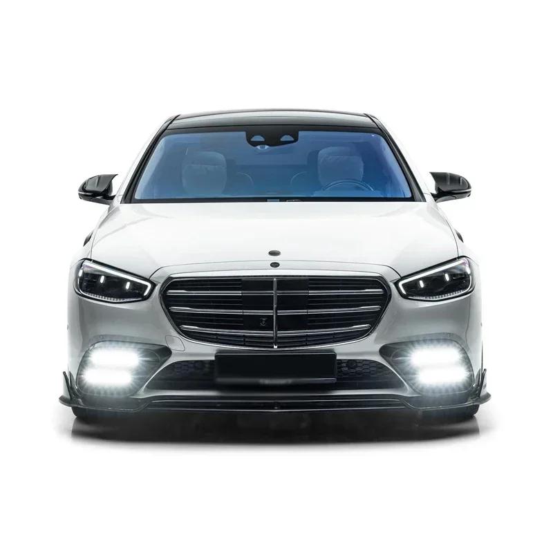 Для Mercedes-Benz GLC X254 C254 300 350 GLC43 GLC63 43 63 2025-2025 Углеродное волокно Автомобильные накладки на крылья дверей боковых зеркал Защитный корпус