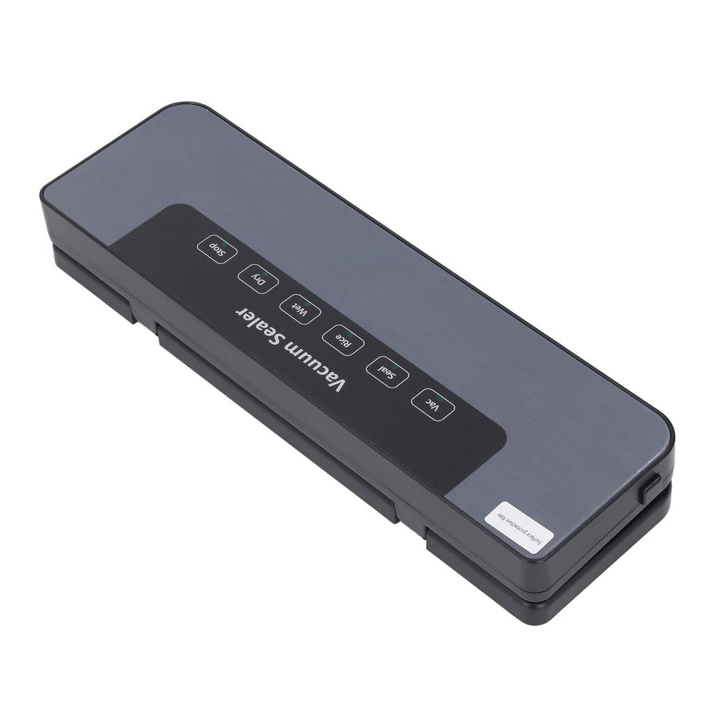 Автоматический вакуумный упаковщик с силой всасывания 80 кПа, упаковочная машина для хранения сухих и влажных продуктов с 50 пакетами