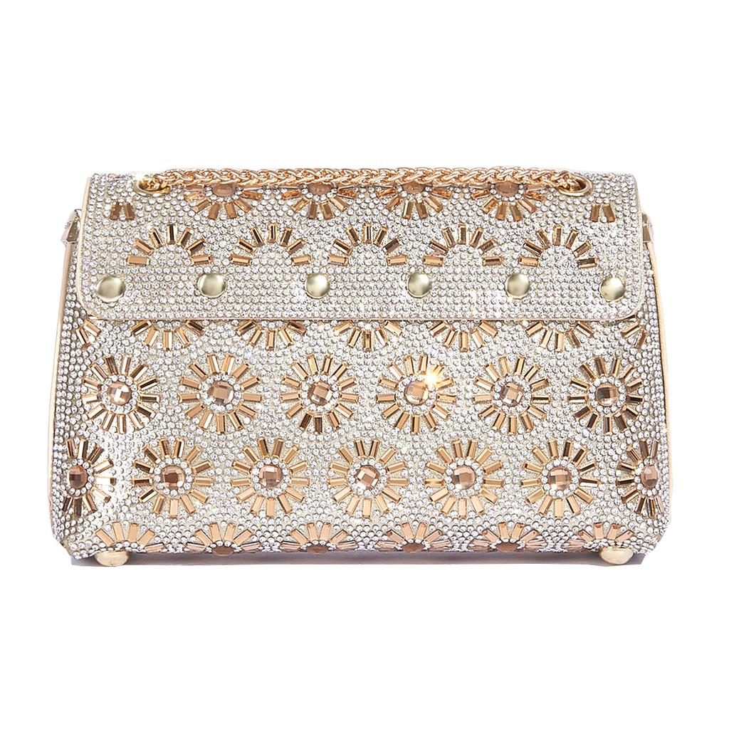 Новая сумка через плечо женская вечерняя сумочка со стразами модная блестящая сумочка для вечеринок повседневный клатч квадратный кошелек