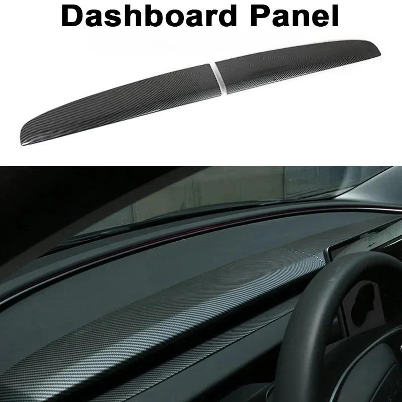 Dashboard Panel for Tesla Model 3 Highland Y Juniper ModelYL White Interior Decorative Shell Cover Sticker Trim Car Modification