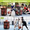 Ball Storage Cart Ball Storage Bin Ball Holder Sports Equipment Organizer for Indoor Outdoor Activities