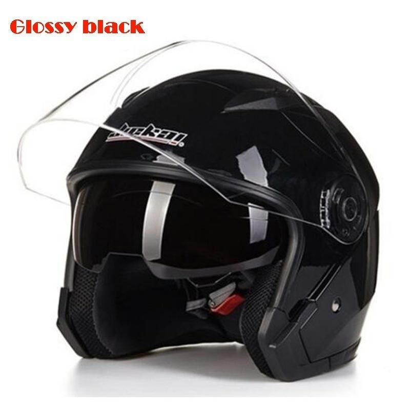 Высококачественные мотоциклетные шлемы, электрический велосипедный шлем с открытым лицом, двойные линзы, козырьки для мужчин и женщин, летний скутер, мотоциклетный шлем в горошек