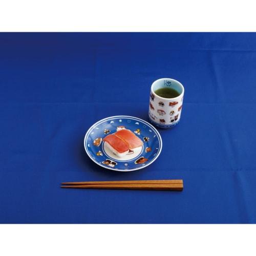 SAN-X Rilakkuma "Always Sushi Goods" Sushi Plate TK24101, Approx. H20 X 160mm