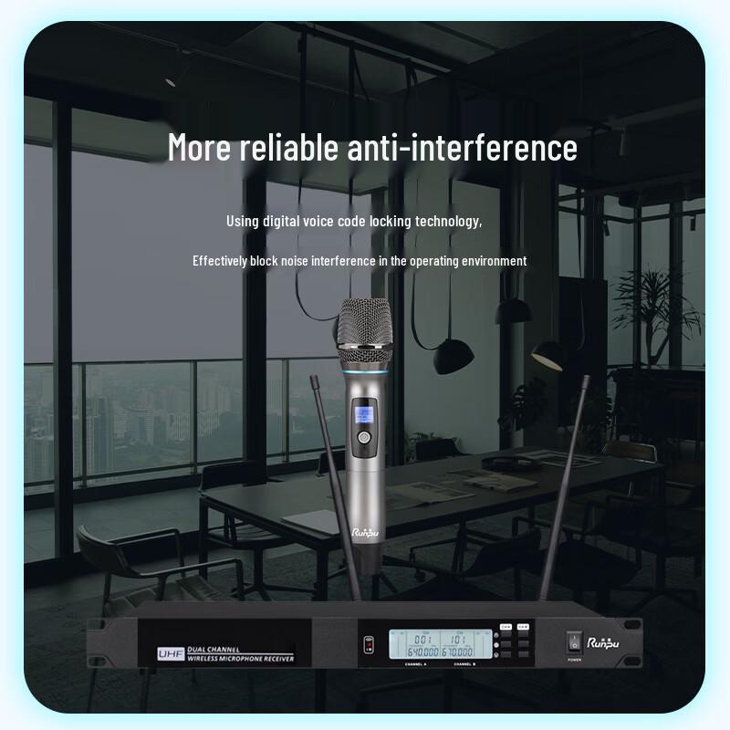 Runpu RP-UF20S Professional Wireless Microphone System (CN version)