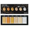 Kuretake Paint Gansai Tambi Starry Colors, 6-Color Set MC20SC/6V - Ideal for Artists, Watercolor Metallics