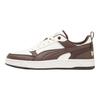 Puma Кроссовки унисекс Dribble Warm White Chestnut Brown 400326-06