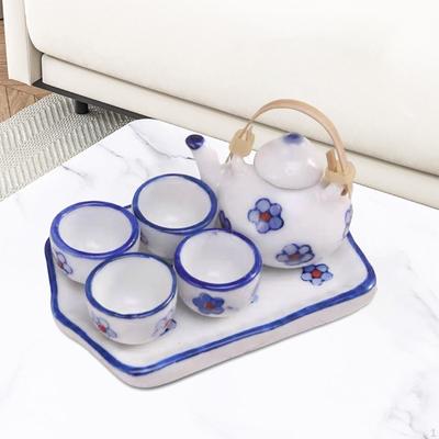 Миниатюрный Чайник Чашка DIY Аксессуары для Сцены Украшение