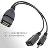 Кабель Micro USB «папа» - USB «мама» OTG для внешнего источника питания для мобильного планшета micro USB micro с кабелем OTG порт источника питания USB-кабель 20 см