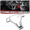 Steering Wheel Trim Cover For Mercedes Benz W204 W207 W212 C63 E63 AMG 2012-2014