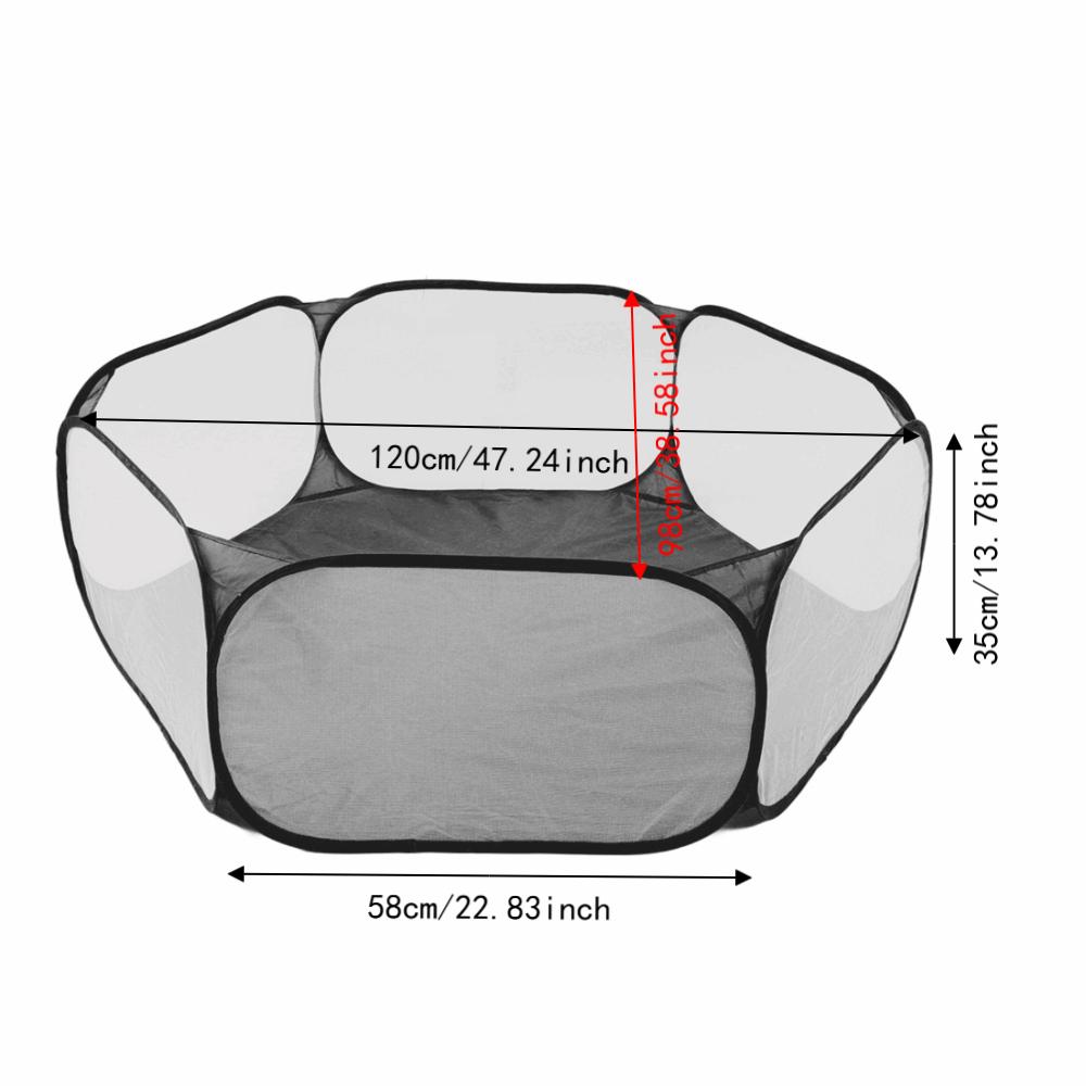 Foldable Small Animals Tent Sturdy Foldable Pet Playpen Durable Breathable Pet Playpen Play Area