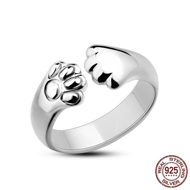 New Trend Cool Black White Grid Band Ring For Women Original 925 Silver Rings Brand Jewelry Gift