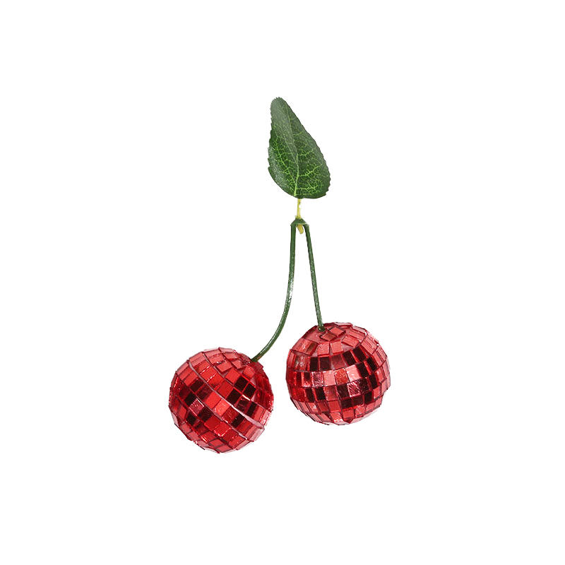 Атмосфера на дне рождения Декоративные шары Уникальные шары-дискотеки в виде вишни Зеркальное стекло Имитирует шары-дискотеки в виде вишни Домашний декор