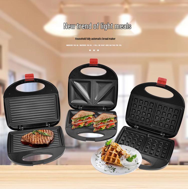 European Standard Electric Sandwich & Waffle Maker for Breakfast and Light Meals