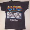 UFO Strangers in the Night официальная футболка с коротким рукавом черная для американского тура KV34162 Унисекс футболка