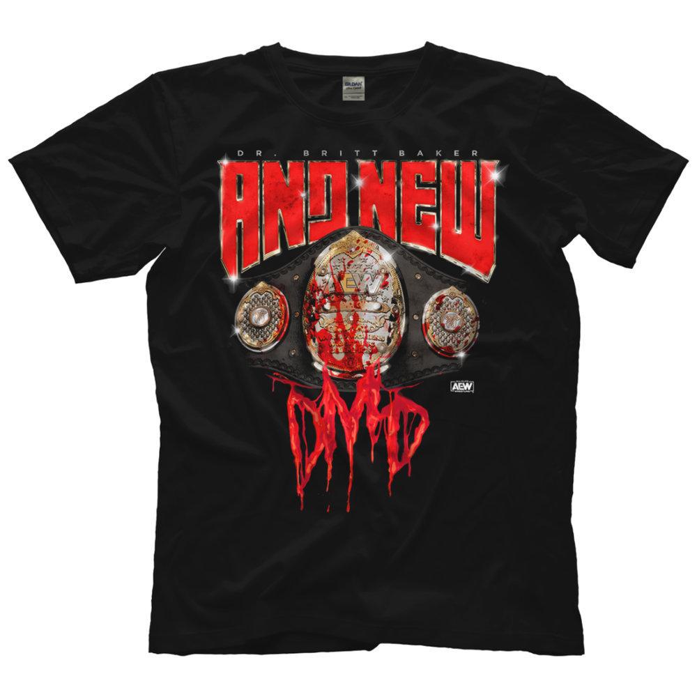 2025 HOT SALE T SHIRTS Britt Baker Wrestling Sports TEE Famous Wrestler FANS Unisex clothes Streetwear