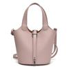 Korean Version of the Foreign Style Hand-held Bucket Bag Women's 2025 New Niche Design Mother and Child Bag Commuter Shoulder Crossbody Bag