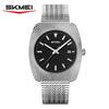 SKMEI 9417 Men's Casual Luxury Fashion Watch Reloj Hombre New Brand Men's Quartz Watch Date Night Light Stainless Steel Strap
