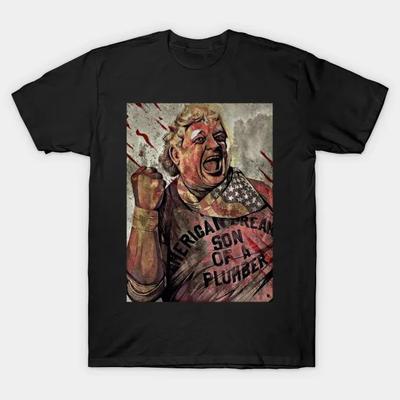 РЕДКАЯ черная хлопковая футболка Dusty Rhodes Все размеры S-5XL Подарок для фаната OM495 Унисекс футболка