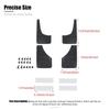 Car Mud Flaps Splash Guards Mudguards Mudflaps Accessory Fit For Suzuki Jimny 2019 Up ABS Exterior Accessories
