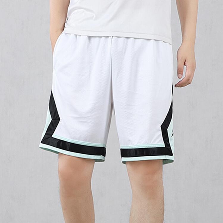 Jordan Jumpman Diamond Mid-Rise Loose Basketball Shorts Men Bottoms White CV6023-101