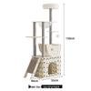 Cat Tree with Integrated Space Capsule