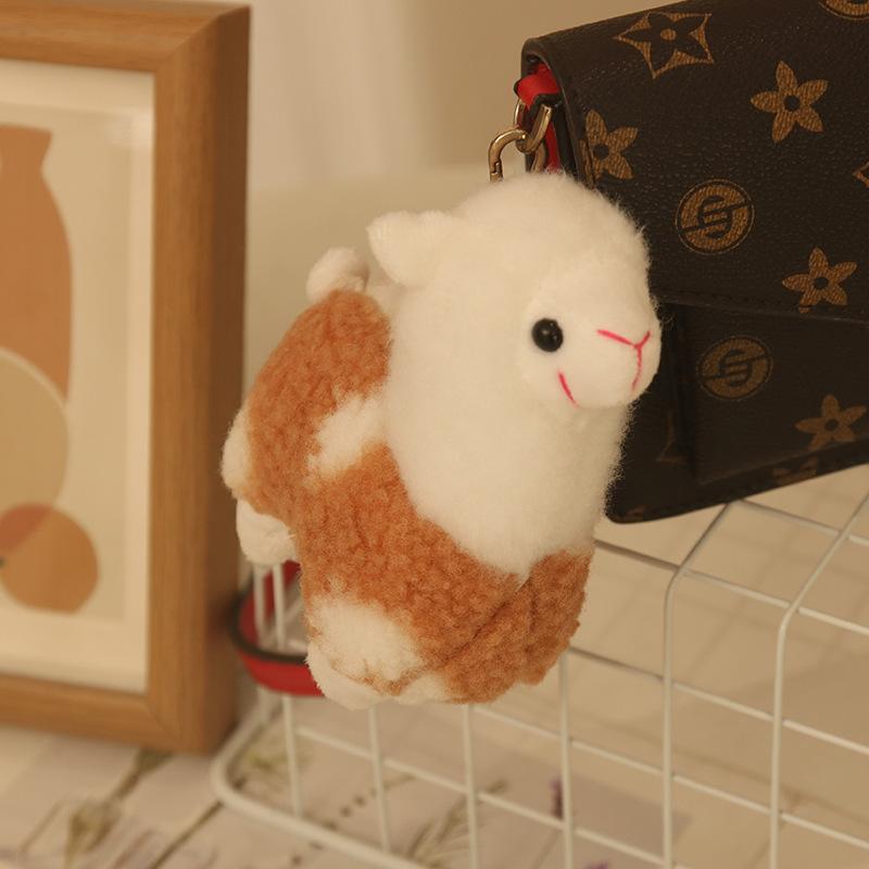 Плюшевая кукла альпака плюшевая игрушка маленький кулон кулон для сумки брелок подарок для мероприятия кукла
