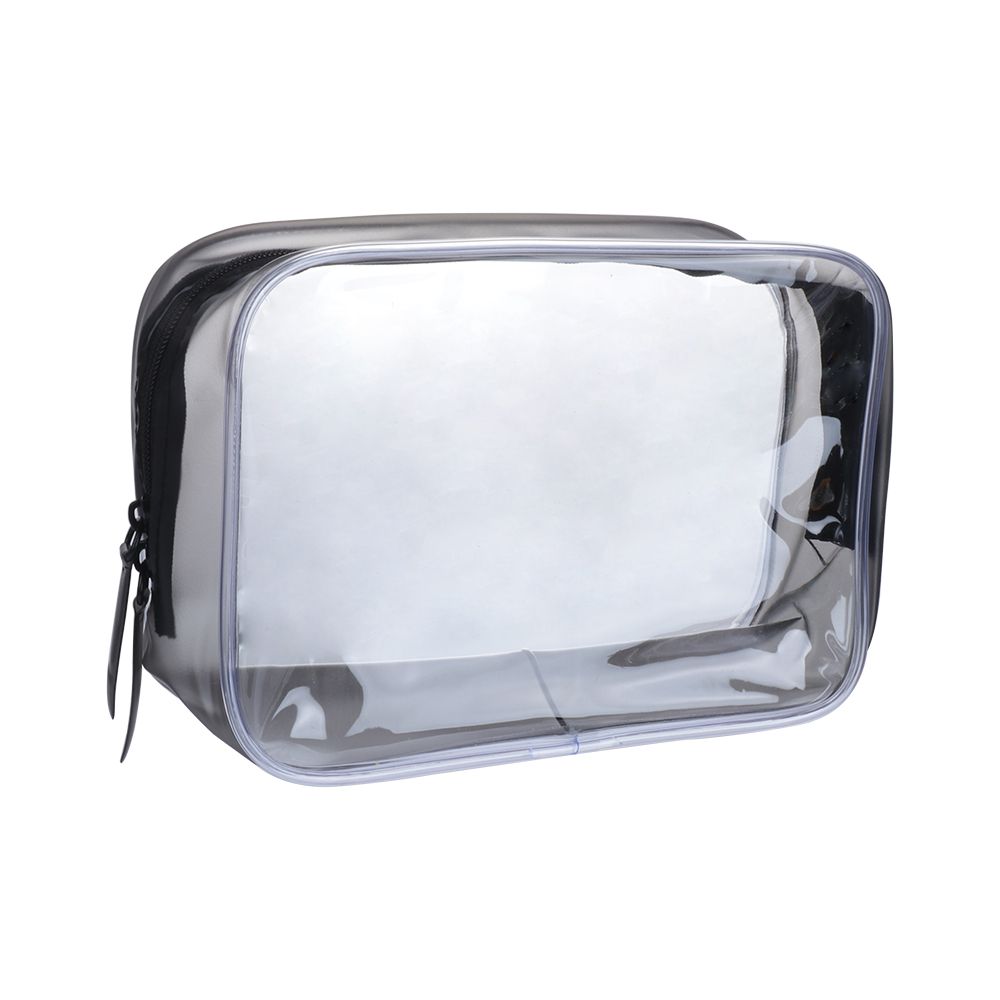 Women Zipper Waterproof Transparent Cosmetic Bags Makeup Case Storage Pouch Toiletry Bag