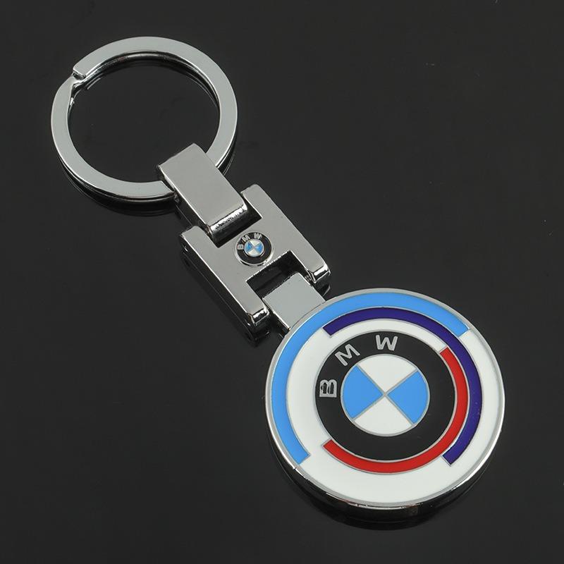 Для BMW M M3 M5 Performance E36 E39 E46 E53 E90 E60 E61 E93 X3 X1 3D Металлический Эмблема Стиля Автомобиля Брелок Брелок для Ключей Автомобиля Аксессуары rldf93